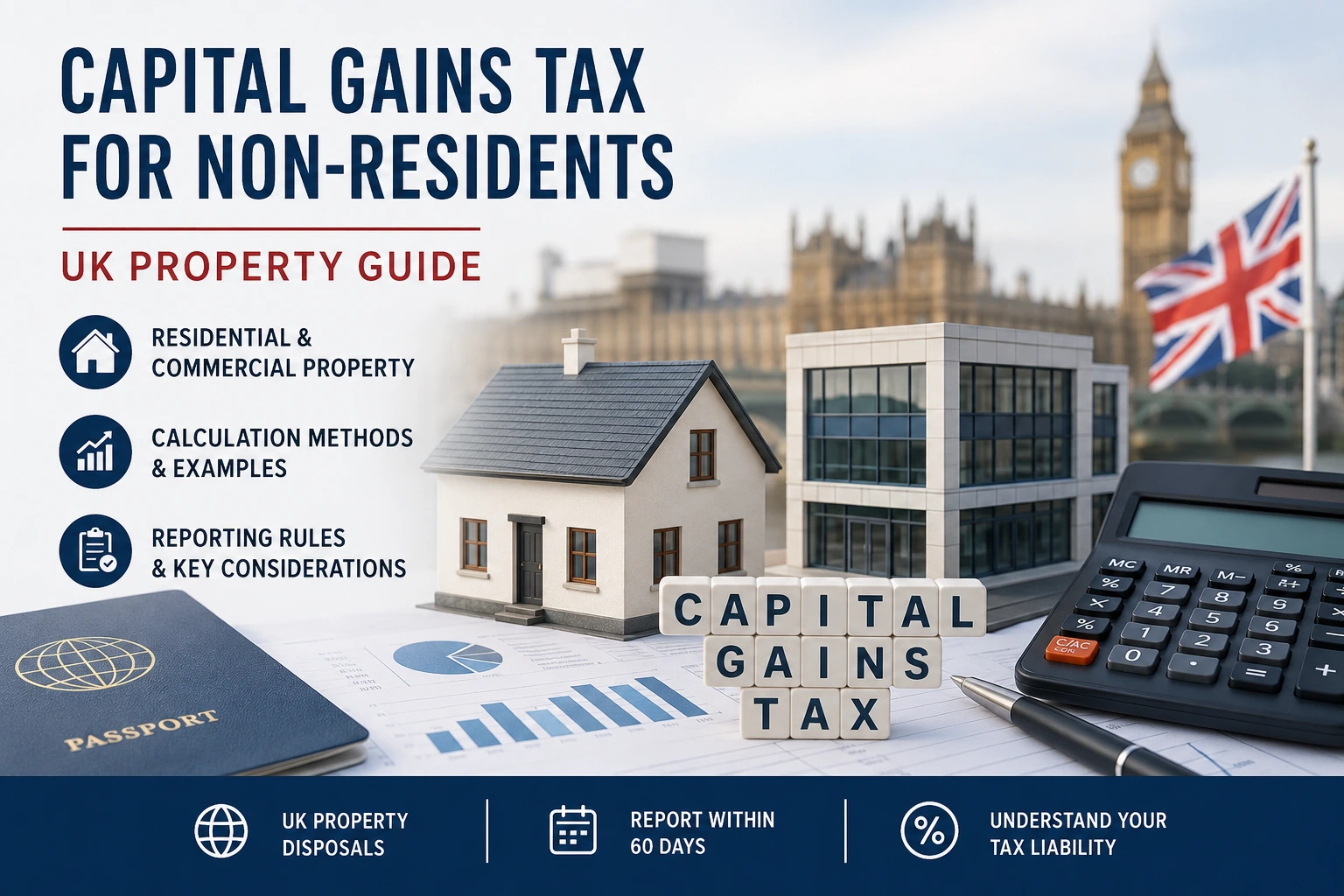 Capital Gains Tax for Non-Residents in the UK: Complete Guide (Residential & Commercial Property)