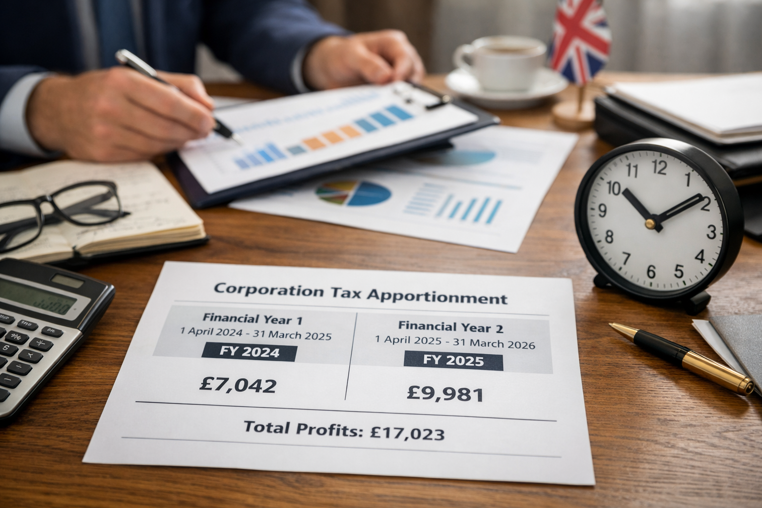 Corporation Tax Financial Year Explained: Why Your Profits Must Be Split Between Two Years